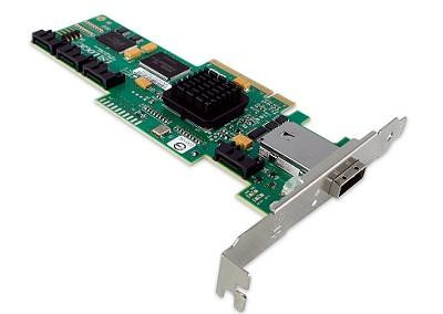 LSI SAS3445E-R 8port Host Bus Adapter 3Gbps SAS/SATA HBA PCI-e High Profile 4x SATA 1x miniSAS 8088 IBM 44E8701