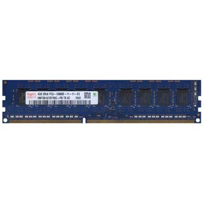 4GB DDR3 PC3L 10600E 1333MHz 2Rx8 UDIMM RAM HMT351U7CFR8A-PB