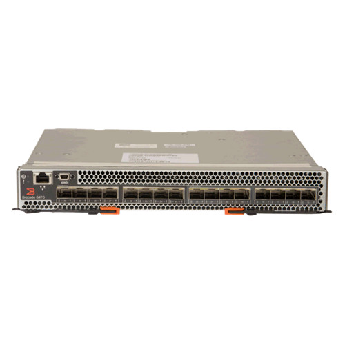 IBM BladeCenter Brocade 8470 Converged 10GbE FCoE Switch IBM 69Y1911 69Y1909 16x SFP+ 10/1GbE 1x RJ45 1x RS232 Lenovo 69Y1909