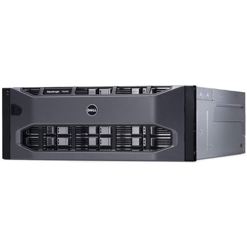 DELL EqualLogic PS6100XV Storage 24LFF HDD Bay 4,8TB HDD Dual (2x) Equallogic Type 11 Controller 4port 1GbE ISCSI 2x PSU