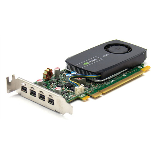 nVidia Quadro NVS 510 2GB GDDR3 64Bit 3840 x 2160px PCI-e Quad mini DisplayPort Low Profile VGA