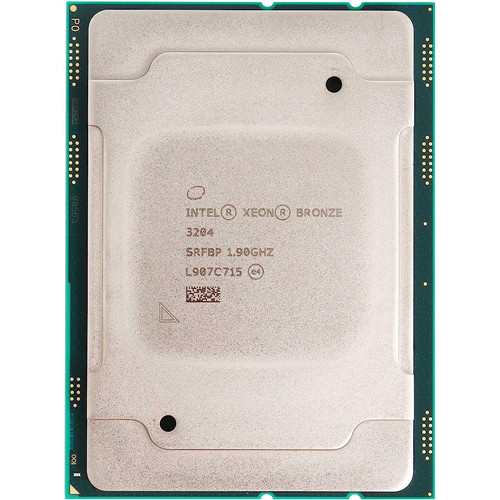 Intel Xeon 6Core Bronze 3204 1.9GHz 6Threads FCLGA3647 8,25MB Cache 9,6GT/s 85W CPU SRFBP Processore