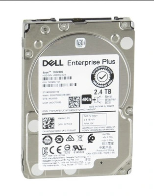 Dell EMC Seagate Enterprise ST2400MM0159 2,4TB 10K 12Gbps 512e 256MB 2,5" SFF HDD Dell RWR8F (New)